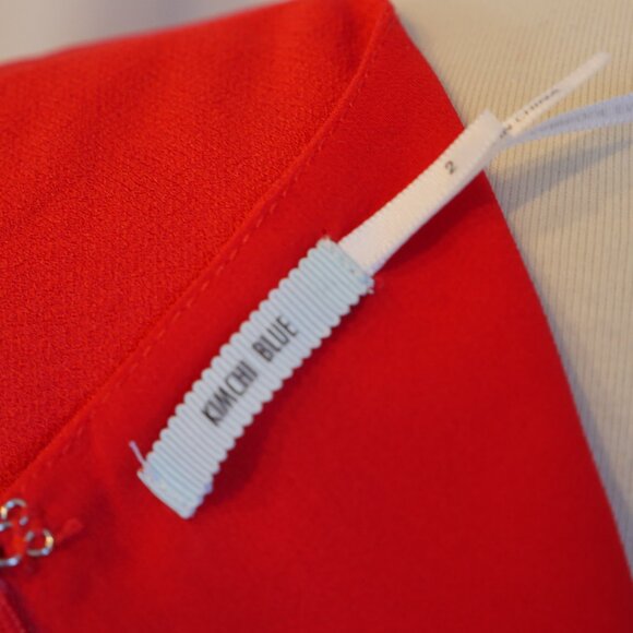 Kimchi Blue Red Mini Dress - Size 2 - Picture 5 of 6